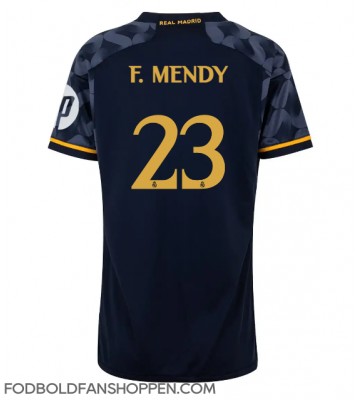 Real Madrid Ferland Mendy #23 Udebanetrøje Dame 2023-24 Kortærmet